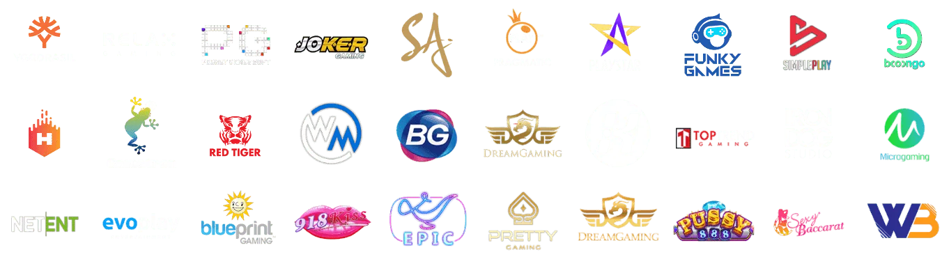 MALLY168 รวมค่ายเกมคาสิโนชั้นนำทั่วโลก